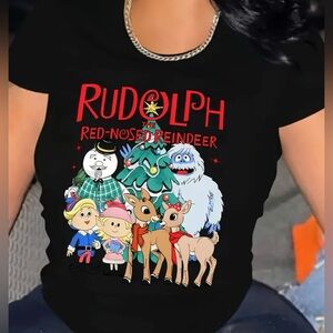 NIP Rudolph the Red Nosed Reindeer & Friends T Shirt